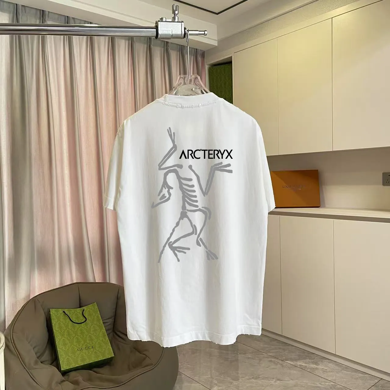 ARC'TERYX *2026 New Arrival logo t g Same Style Size：S M L XL XXL ：Black White Green Gray